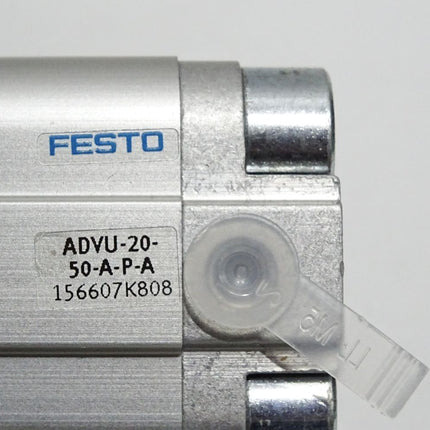 Festo Kompaktzylinder 156607 ADVU-20-50-A-P-A / Neu mit Lagerspuren - Maranos.de
