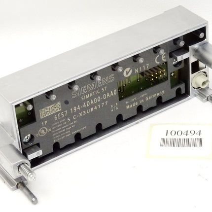 Siemens 6ES7194-4DA00-0AA0 6ES7 194-4DA00-0AA0 ET200Pro Anschlussmodul - Maranos.de