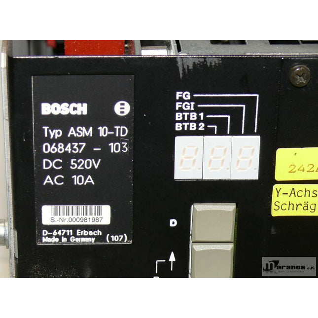Bosch ASM 10-TD 068437-103 Servo Modul - Maranos.de