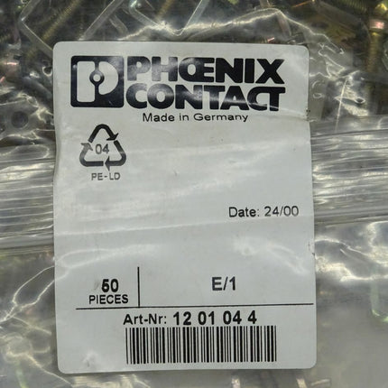 Phoenix Contact 1201044 (50-er Pack) 12 01 04 4 / Neu-OVP versiegelt - Maranos.de