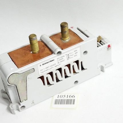 Schaltbau 1-1697-102423 C400 L0/P1-48FV-F1 1-polige DC-Schließerschütze für USV-Anwendungen - Maranos.de