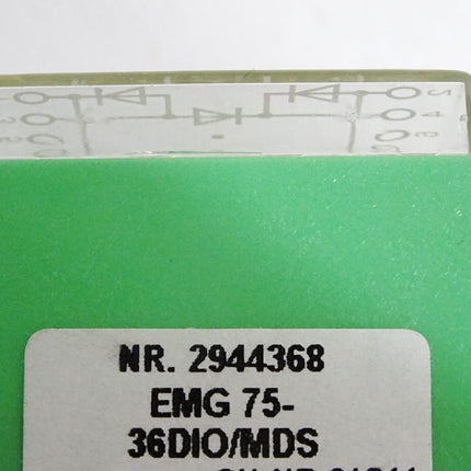 Phoenix Contact 2944368 EMG 75-36DIO/MDS Diodenbaustein - Maranos.de