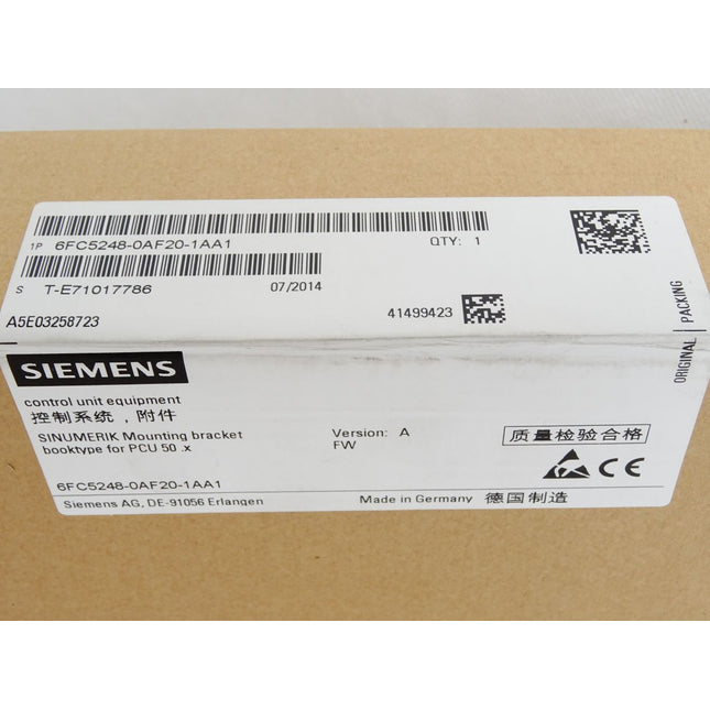 Siemens Sinumerik 6FC5248-0AF20-1AA1 / Neu OVP versiegelt - Maranos.de