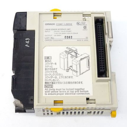 Omron Linear Sensor Interface Unit CQM1-LSE02 - Maranos.de