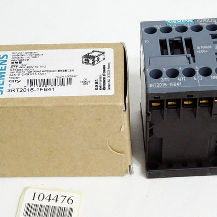 Siemens Schütz 3RT2016-1FB41 / Neu OVP - Maranos.de