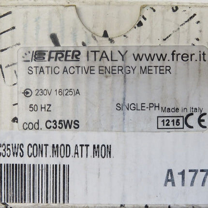 Frer Static Active Energy meter / C35WS /  Neu OVP - Maranos.de