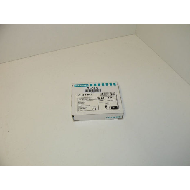 NEU - OVP Siemens 5SX2120-8 Leistungsschutzschalter 5SX2-120-8 - Maranos.de