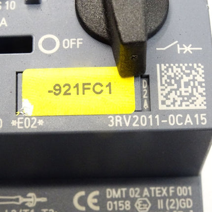 Siemens Sirius Leistungsschalter 3RV2011-0CA15 - Maranos.de