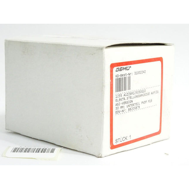 Gemü Elektrischer Stellungsrückmelder 1235 31002242 88205879 A1Z2SM125030G10 / Neu OVP - Maranos.de