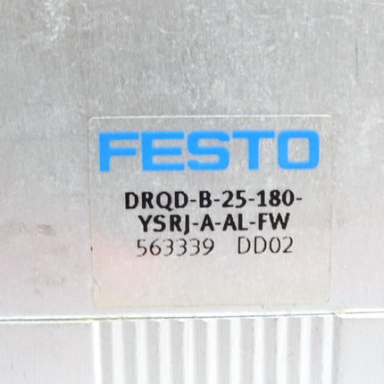 Festo Schwenkantrieb 563339 DRQD-B-25-180-YSRJ-A-AL-FW / Neu mit Lagerspuren - Maranos.de