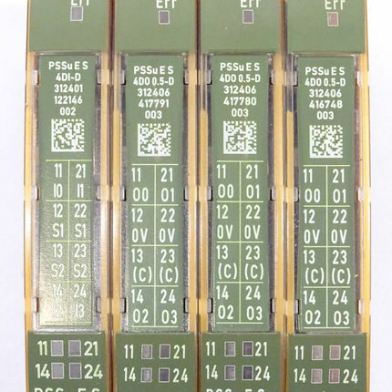 PILZ 312401 + 3x 312406 / 4DI + 4DO - Maranos.de