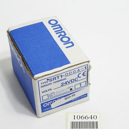 Omron SRT1-OD04-1 Remote Terminal / Neu OVP - Maranos.de