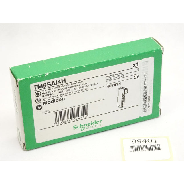 Schneider Electric Modicon TM5SAI4H 407474 Analoges Eingangsmodul / Neu OVP - Maranos.de