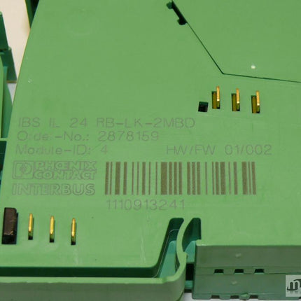 Phoenix Contact IBS IL 24RB-LK-2MBD DIN-Schienenanschlussblock 2878159 - Maranos.de