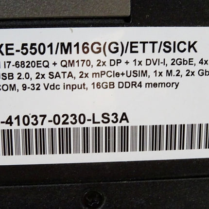 Sick Lüfterloser Embedded Box-PC 1108308 APU0200-04011.006 Adlink MXE-5500 MXE-5501/M16G(G)/ETT/SICK - Maranos.de