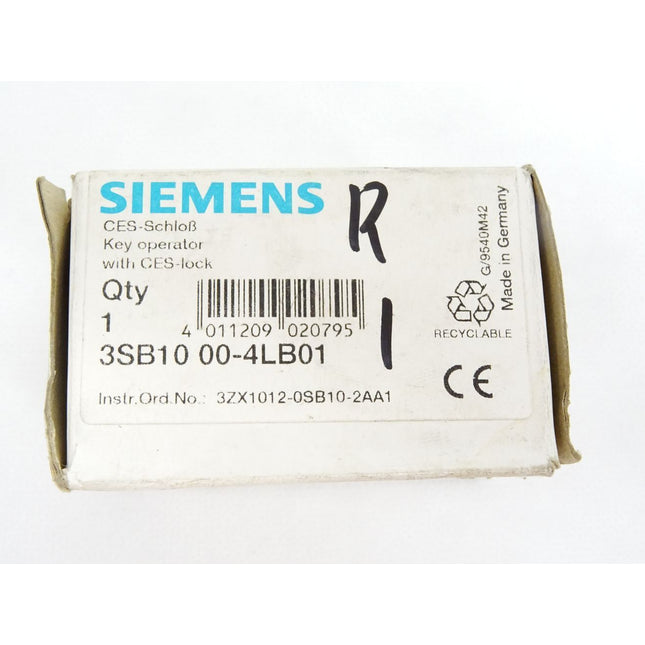 Siemens CES-Schloss 3SB1000-4LB01  / Neu OVP - Maranos.de
