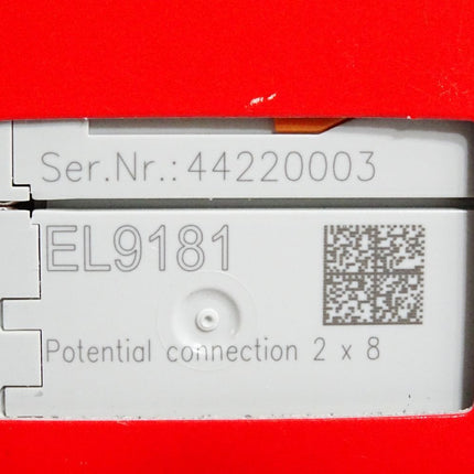 Beckhoff EL9181 Potenzialverteilungsklemme / Neu OVP versiegelt - Maranos.de