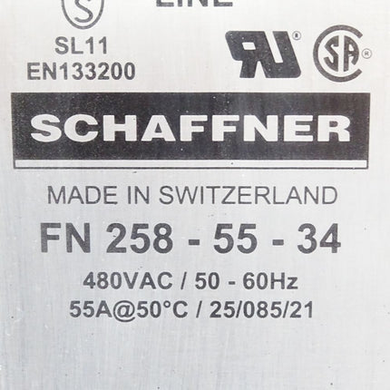 Schaffner Line Filter FN258-55-34 FN 258-55-34 - Maranos.de