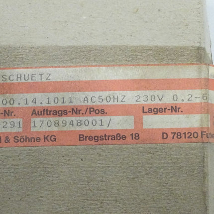 E.Dold u. Shöhne ZS 700.14.1011 / 0004291 / 700.14 Zeitschütz NEU/OVP - Maranos.de