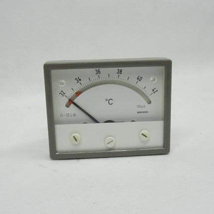 Siemens  analoge Temperaturanzeige 32 - 42 Grad Celsius - Maranos.de