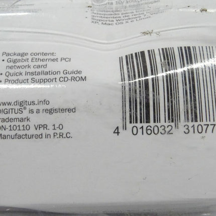 Digitus Network PCI Adapter 10/100/1000 MBPS NEU/OVP - Maranos.de