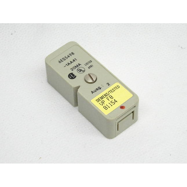 Siemens 6ES5498-1AA41 / 20MA / 6ES5 498-1AA41 / Ausg.: 2 - Maranos.de