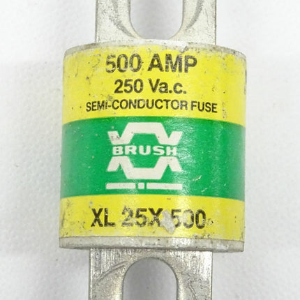 Brush XL 25x 500 Halbleiter 500AMP 250Va.c Semi-Conductor Fuse - Maranos.de