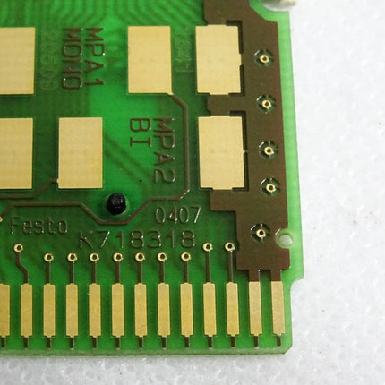 Festo 538000 Anschlussplatte VMPA2-FB-AP-2-1 mit 718318 Karte - Maranos.de