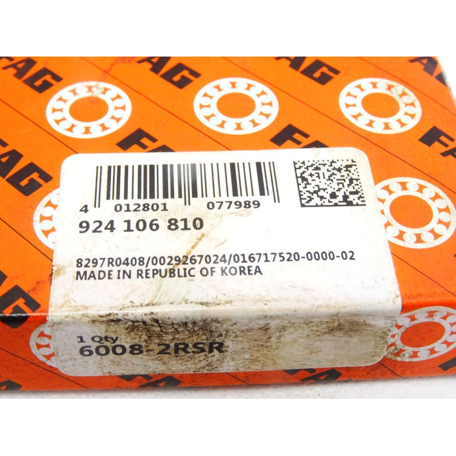 FAG Rillenkugellager 6008-2RSR / Neu OVP - Maranos.de