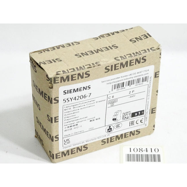 Siemens 5SY4206-7 Leitungsschutzschalter / Neu OVP - Maranos.de