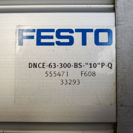 Festo Elektrozylinder 555471 DNCE-63-300-BS-"10"P-Q / Neu - Maranos.de