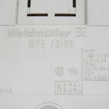 Weidmüller WPE 70/95 Schutzleiter-Reihenklemme - Maranos.de