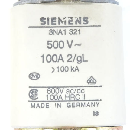 Siemens 3NA1321 500V~ 100A - Maranos.de