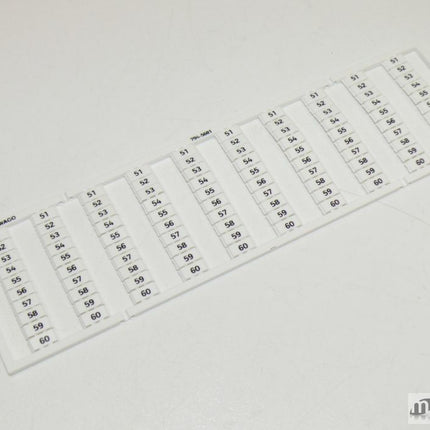 NEU 1x Wago 794-5601 Bezeichnungskarten - Maranos.de