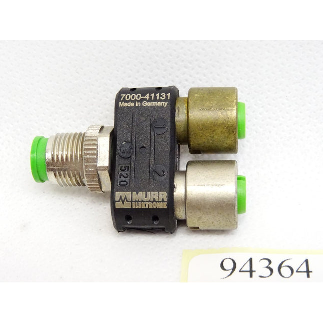 Murr Elektronik 7000-41131 T-Stück SlimLine M12 Stift + 2x M12 Buchse A-kodiert - Maranos.de