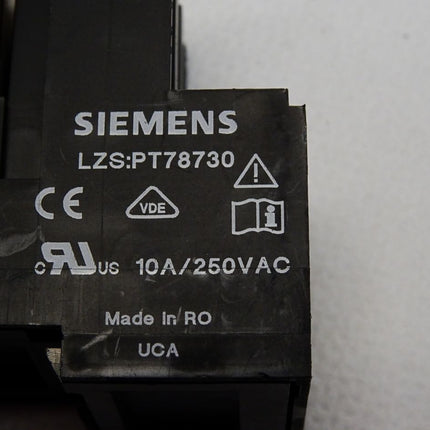 Siemens PT3A5T30 Relais PT370730 mit Sockel PT78730 - Maranos.de