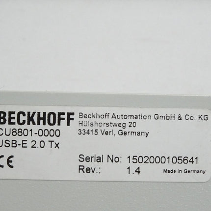 Beckhoff CU8801-0000 USB-Verlängerung - Maranos.de