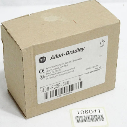 Allen Bradley Leistungsschalter 140M-RC2E-B40 / Neu OVP - Maranos.de