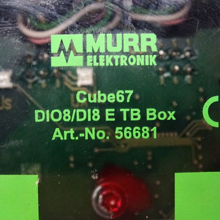 Murr Elektronik Cube67 E/A Klemmen-Erweiterungsmodul DIO8/DI8 E TB Box 56681 - Maranos.de