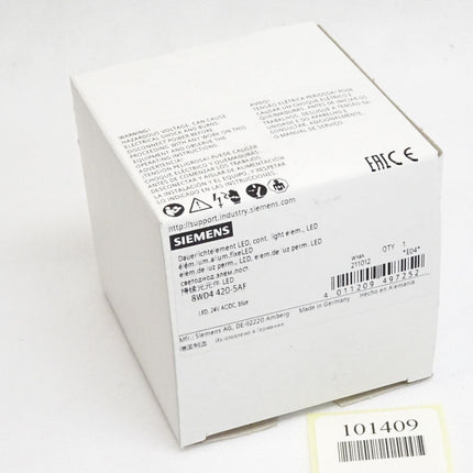 Siemens Dauerlichtelement LED blau 8WD4420-5AF / Neu OVP - Maranos.de