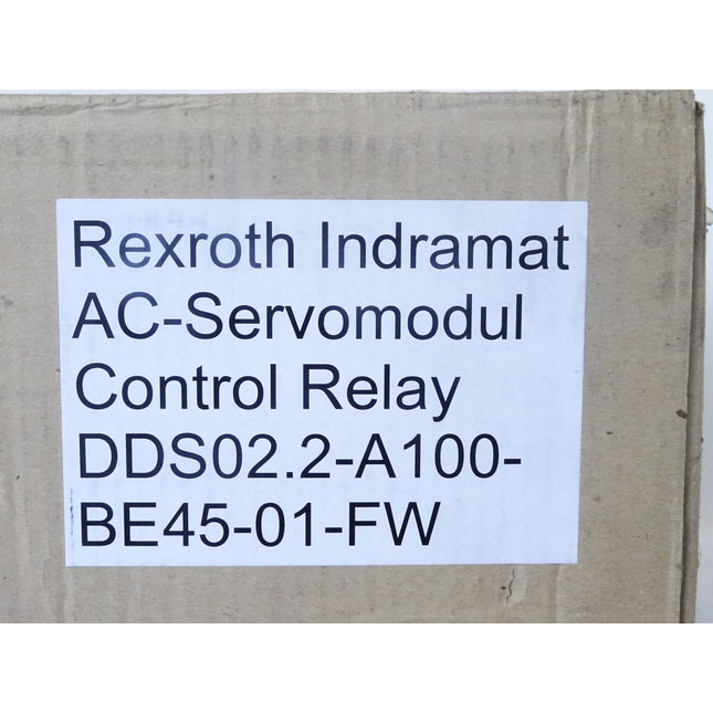 Rexroth Indramat AC-Servomodul DDS02.2-A100-BE45-01-FW / Neu OVP - Maranos.de