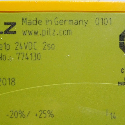 Pilz 774130 PNOZ e1p 24VDC 2so Sicherheitsschaltgerät / Neu OVP versiegelt - Maranos.de