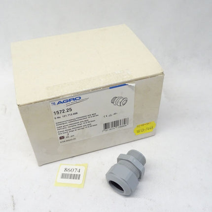 Agro 1572.25 / Kabelverschraubung GFK M25 12.5-20.5mm / Inhalt : 9 Stück / Neu OVP versiegelt - Maranos.de