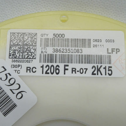 5000x RC1206 F R-07 / 2K15 / Widerstände / NEU - Maranos.de