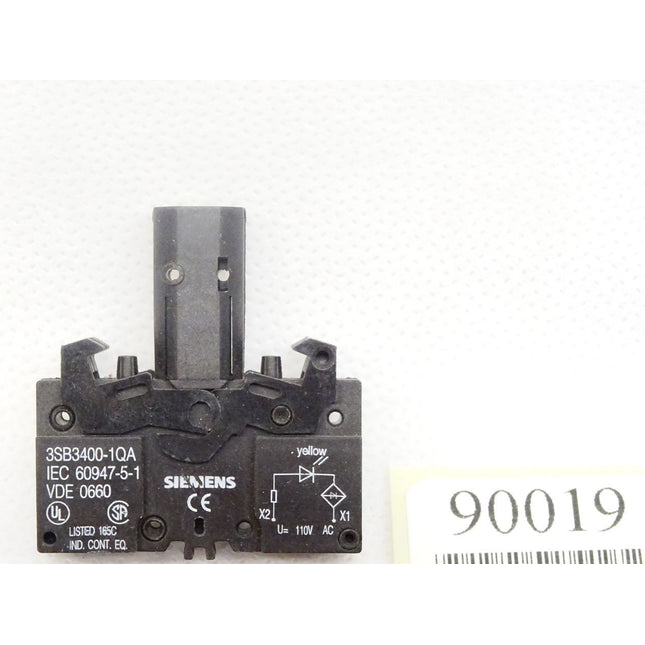 Siemens ACTUATOR-/INDICATOR COMPONENT 3SB3400-1QA / Neu - Maranos.de