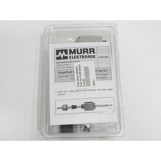 Murr Elektronik 7000-74041-0000000 Push Pull RJ45 Schneidklemmanschluss / Neu OVP - Maranos.de