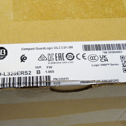 Allen-Bradley 5069-L320ERS2 Compact GuardLogix SIL2 2.0/1.0M / Neu OVP - Maranos.de