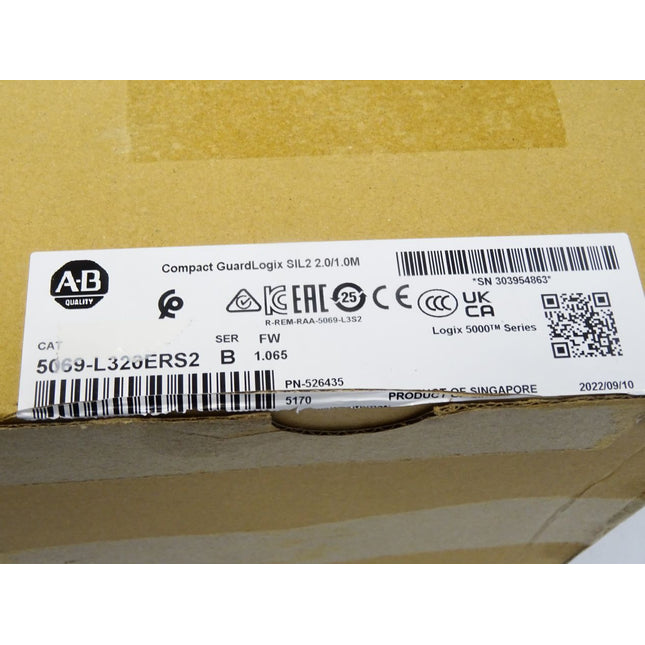 Allen-Bradley 5069-L320ERS2 Compact GuardLogix SIL2 2.0/1.0M / Neu OVP - Maranos.de