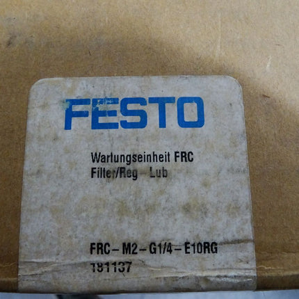 Festo 181137 FRC-M2-G1/4-E10RG Service unit / Neu OVP - Maranos.de