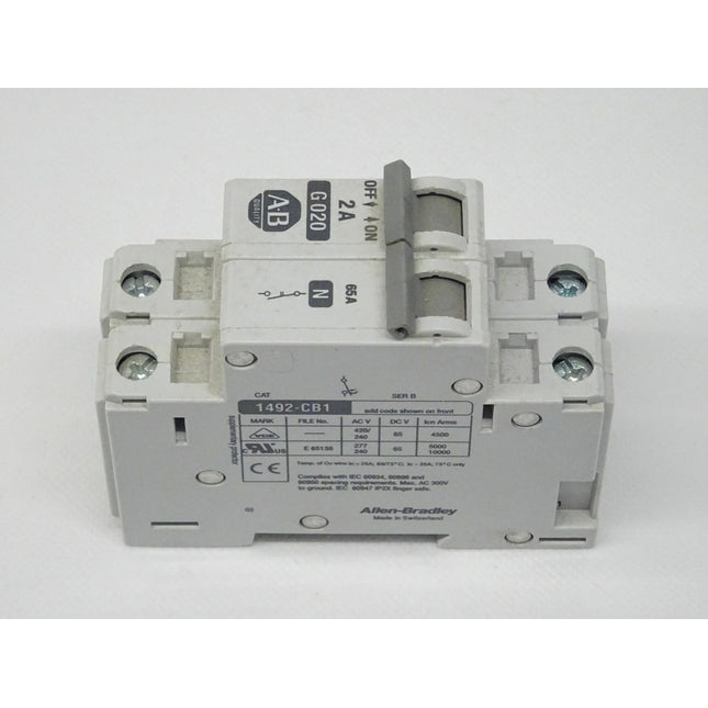 Allen Bradley 1492-CB1G020 + 1492-CB1N Leistungsschutzschalter - Maranos.de